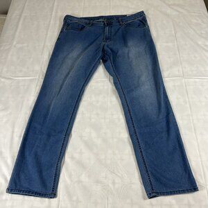 Buffalo David Bitton Light Blue Jeans - Men’s Slim Fit - Size 38x32 - Faded Wash